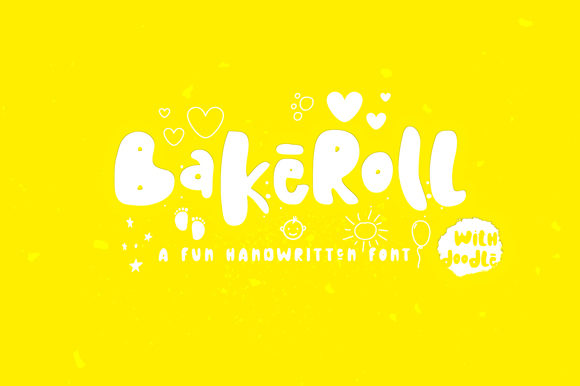 BakeRoll: A Quirky Display Font for Editorial Creativity