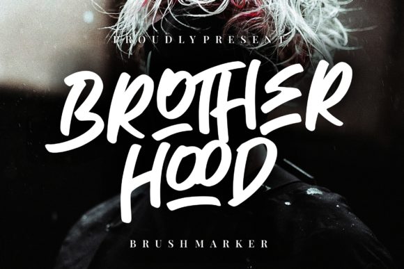 Brotherhood Font for Handmade Creations