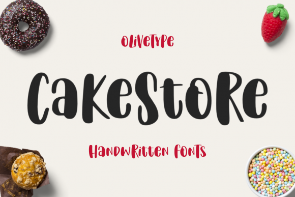 Cake Store Font for Polished Branding