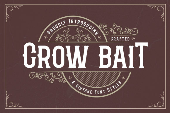 Crow Bait Display Font Review