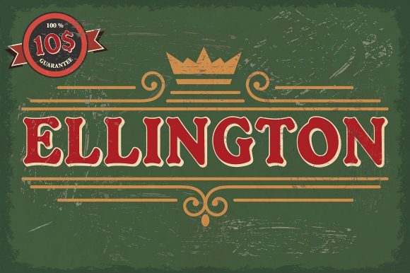 Ellington: A Bold Display Font for Modern Web Design