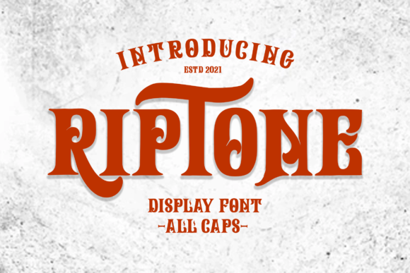 Enhance Your Brand with the Bold Riptone Font