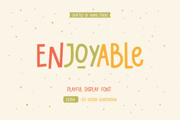 Enjoyable Font for Campaign Creatives