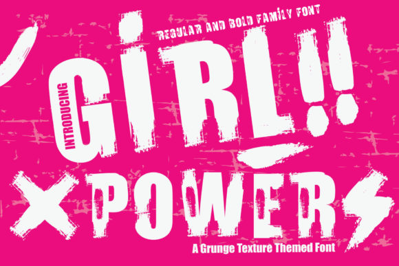 Girl Power Font for Bold Campaign Designs