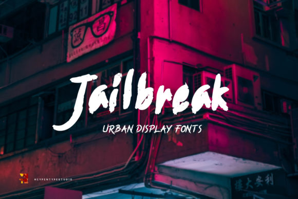Jailbreak Font Review: Quirky and Urban for Bold Branding
