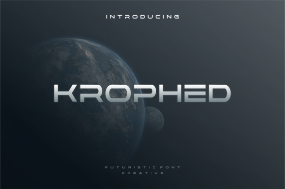 Krophed Display Font Review