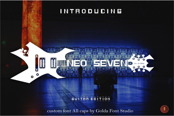 Neo Seven: A Display Font for Bold Visual Statements