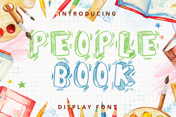 People Book Font for Web Design