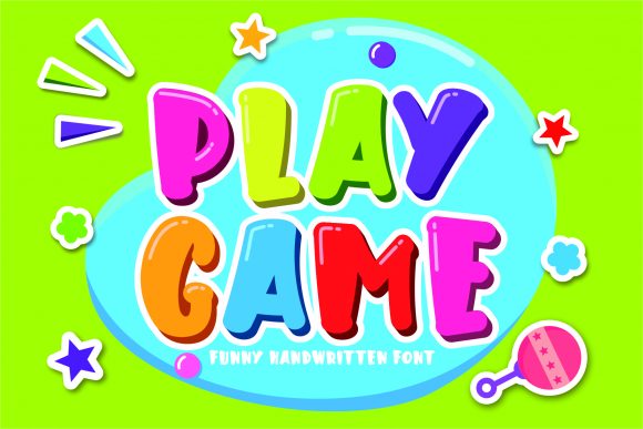 Play Game: A Font That Brings Joy to Editorial Design