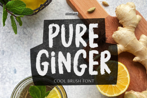 Pure Ginger Font Review for Design Projects