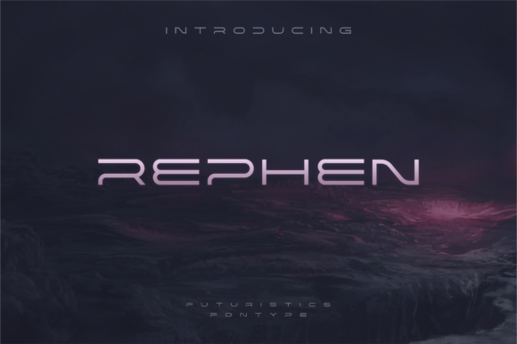 Rephen: A Futuristic Font for Modern Branding