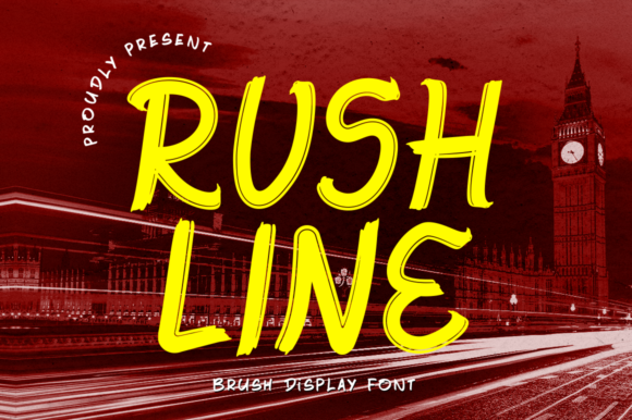 Rushline Display Font Review for Real Projects