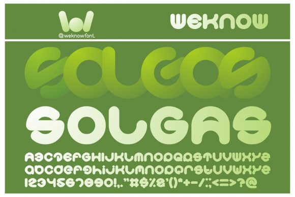 Solgas: A Modern Display Font for Bold Campaigns