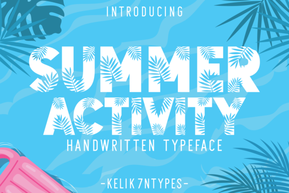 Summer Activity Font for Professional Branding