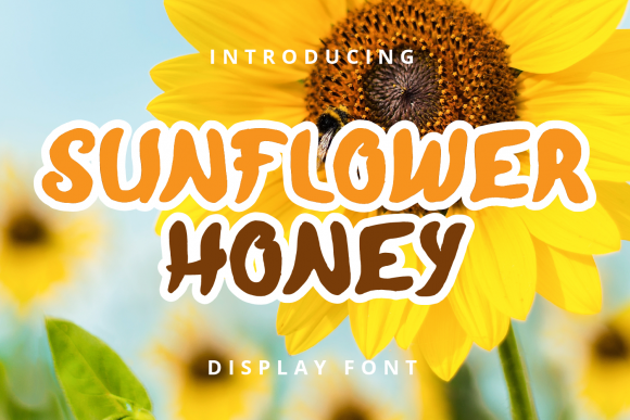 Sunflower Honey: A Playful Font for Business Branding