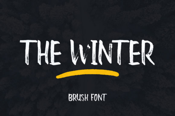 The Winter: A Cozy Font for Handmade Creations